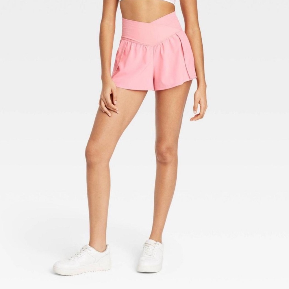 JoyLab Pink High Waist Athletic Shorts